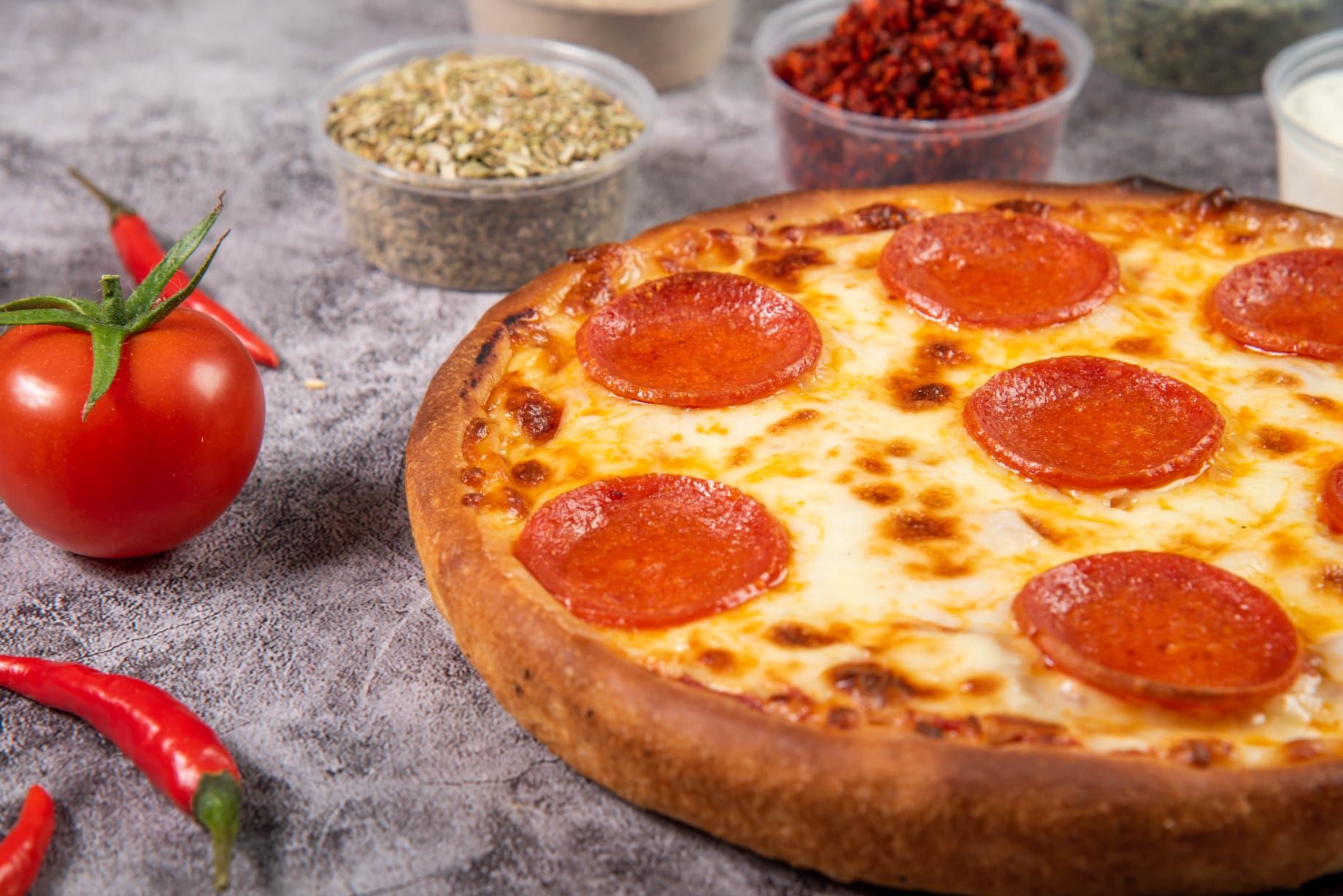 Pepperoni Double Pizza