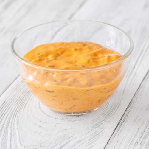 Pot of Burger Sauce